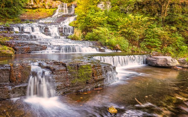Nature Waterfall Waterfalls River HD Wallpaper | Background Image