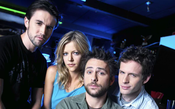 Mac (It's Always Sunny in Philadelphia) Rob McElhenney Dee Reynolds Kaitlin Olson Dennis Reynolds Glenn Howerton Charlie Kelly Charlie Day TV Show It's Always Sunny In Philadelphia HD Desktop Wallpaper | Background Image
