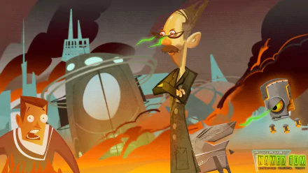 video game A Virus Named TOM HD Desktop Wallpaper | Background Image