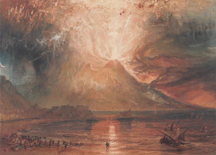  Eruption of Vesuvius by J. M. W. Turner