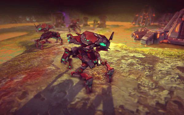 video game A.I. Invasion HD Desktop Wallpaper | Background Image