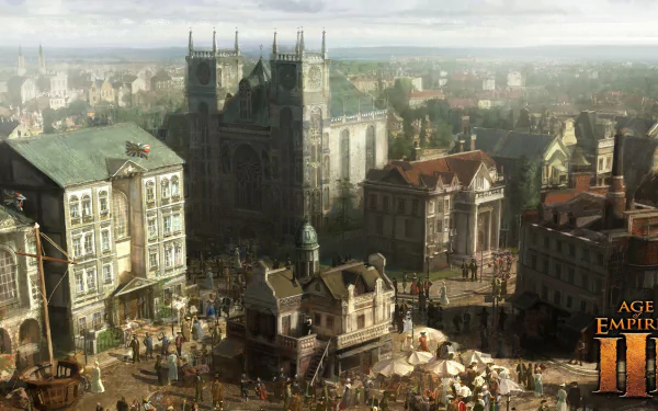 video game Age Of Empires III HD Desktop Wallpaper | Background Image
