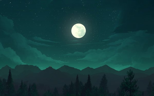 Video Game Firewatch Moon HD Wallpaper | Background Image
