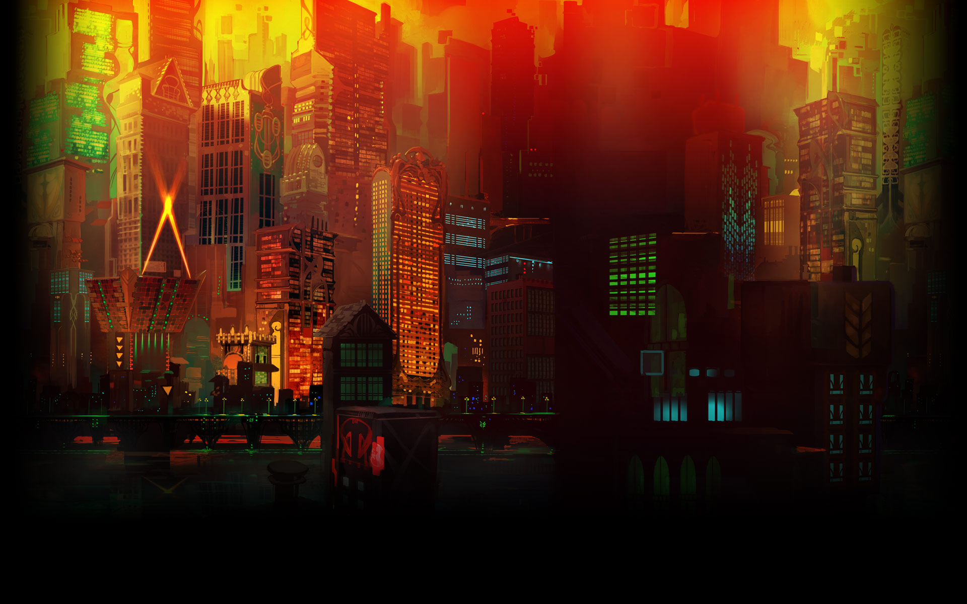 Transistor Gaming Wallpaper on Make a GIF