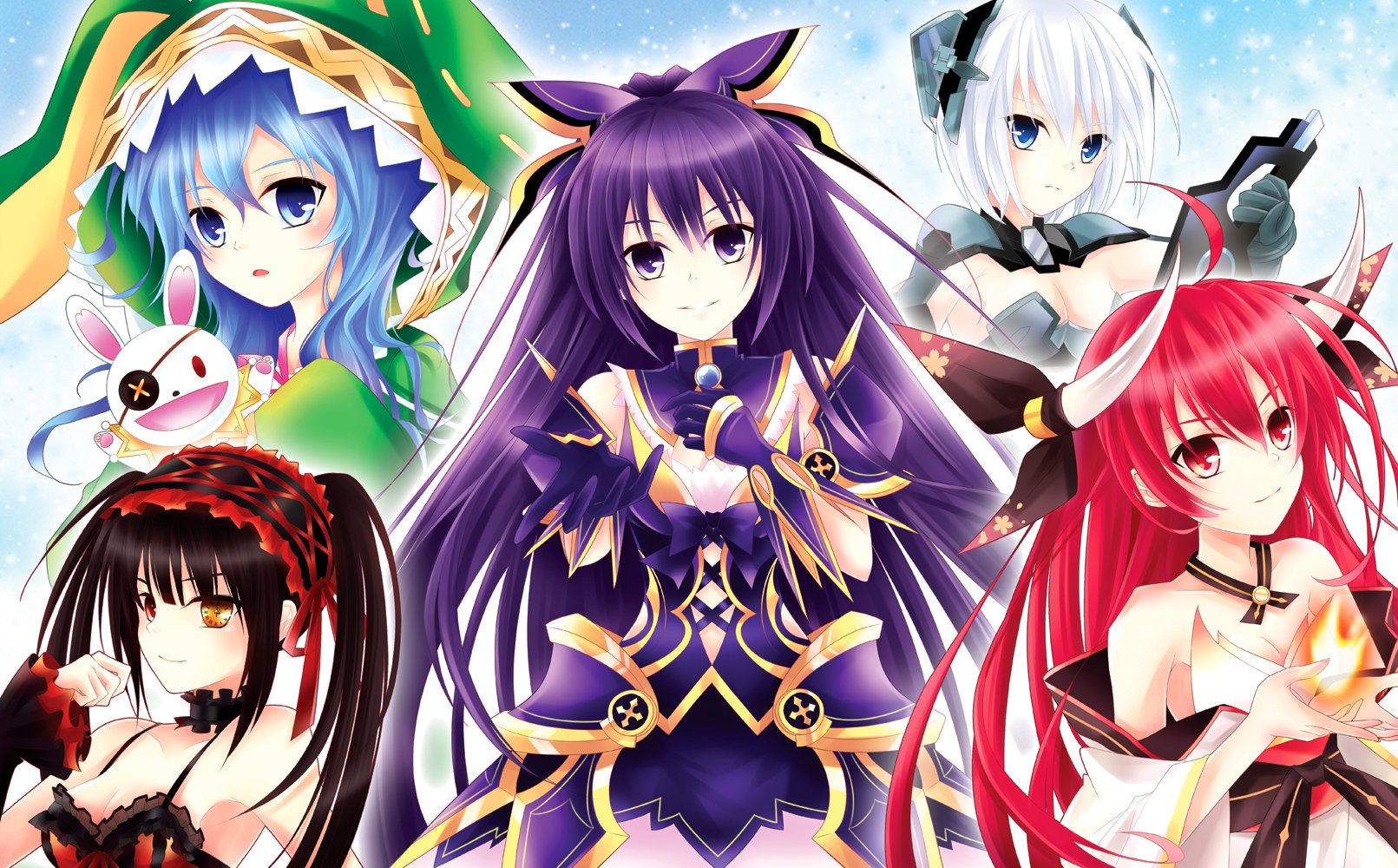 Date A Live Season 1 Characters Wallpaper And Background Image