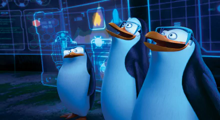 movie Penguins Of Madagascar HD Desktop Wallpaper | Background Image