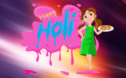 colors holiday Holi HD Desktop Wallpaper | Background Image