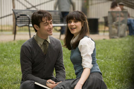Zooey Deschanel Summer Finn Joseph Gordon-Levitt Tom Hansen movie 500 Days Of Summer HD Desktop Wallpaper | Background Image