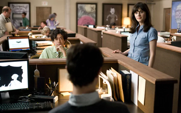 McKenzie (500 Days Of Summer) Geoffrey Arend Zooey Deschanel Summer Finn movie 500 Days Of Summer HD Desktop Wallpaper | Background Image