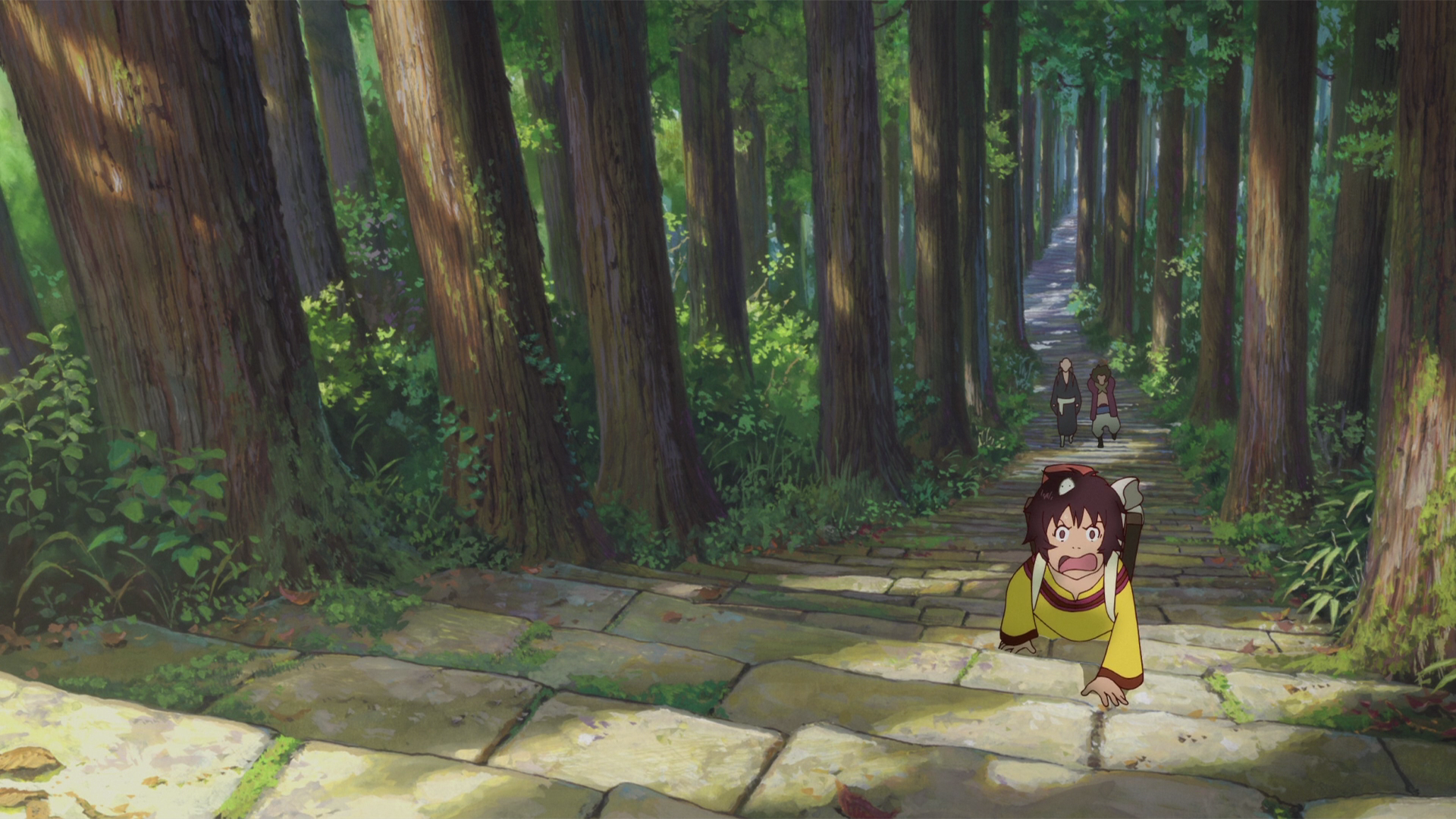 Climb the forest's stairs #2 - Bakemono no Ko by Mamoru Hosoda