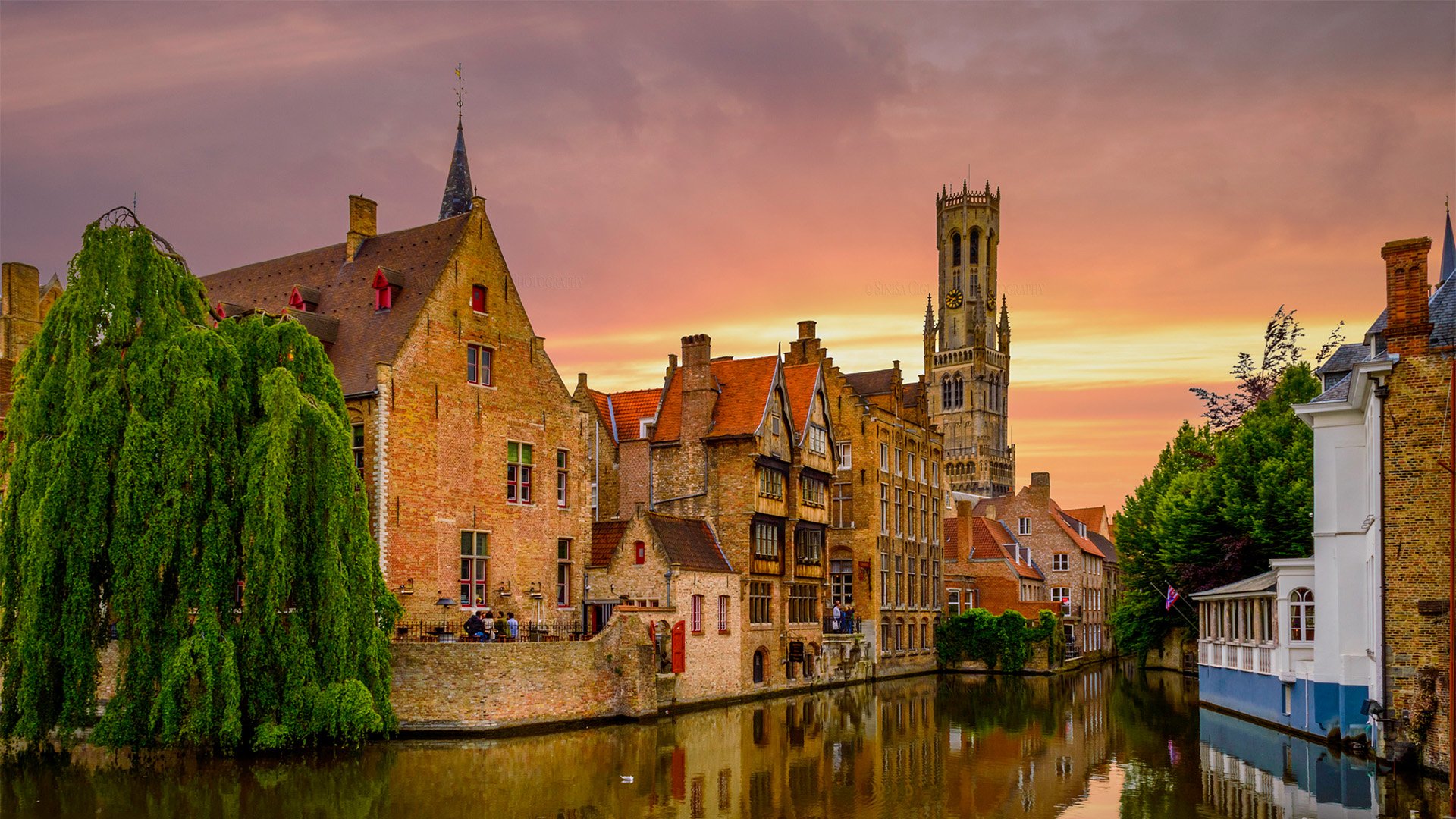 Download wallpapers Ghent, 4k, summer, cathedral, belgian cities, Europe,  Belgium for desktop free. Pictures for desktop free