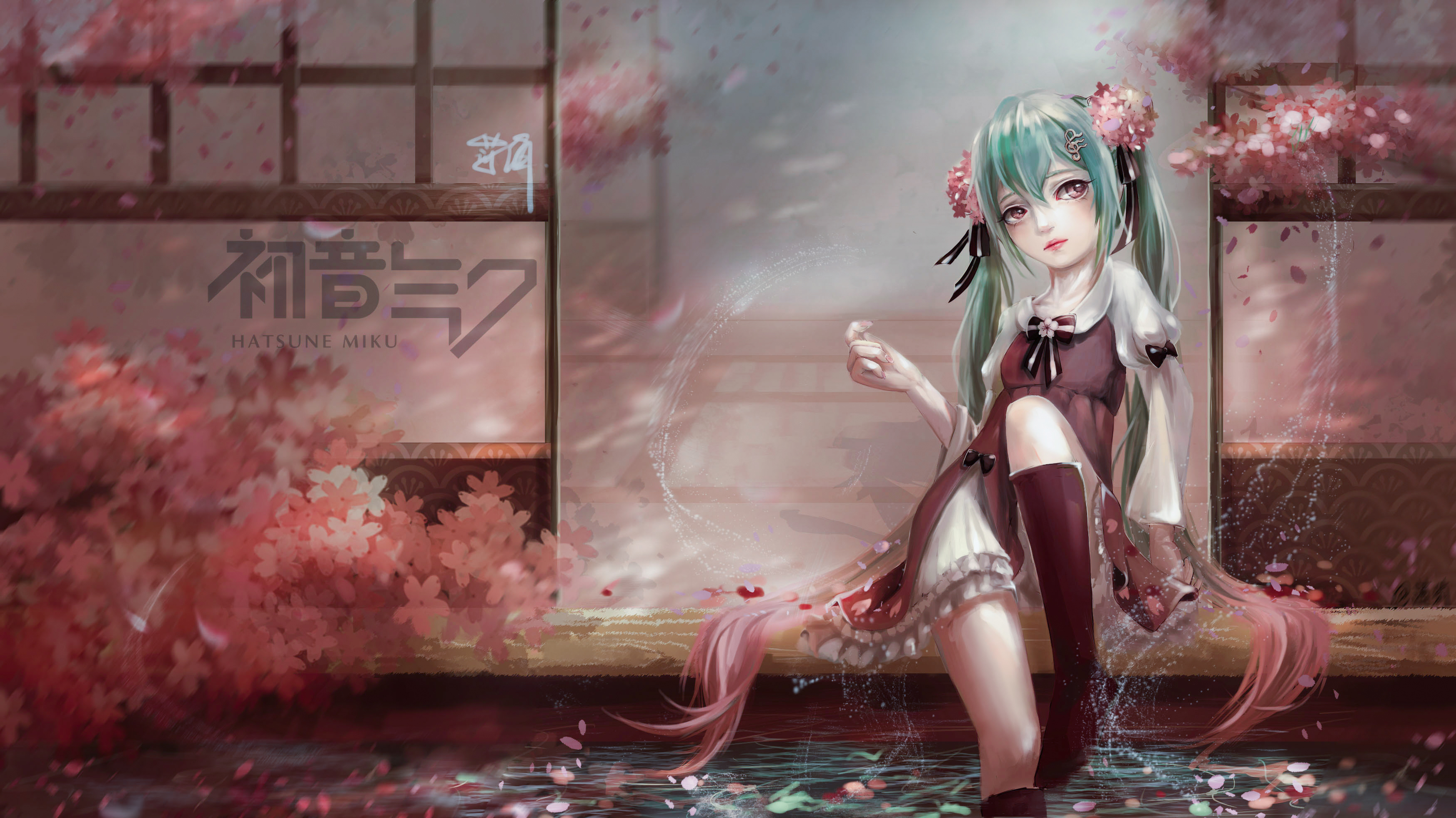 hatsune miku cherry