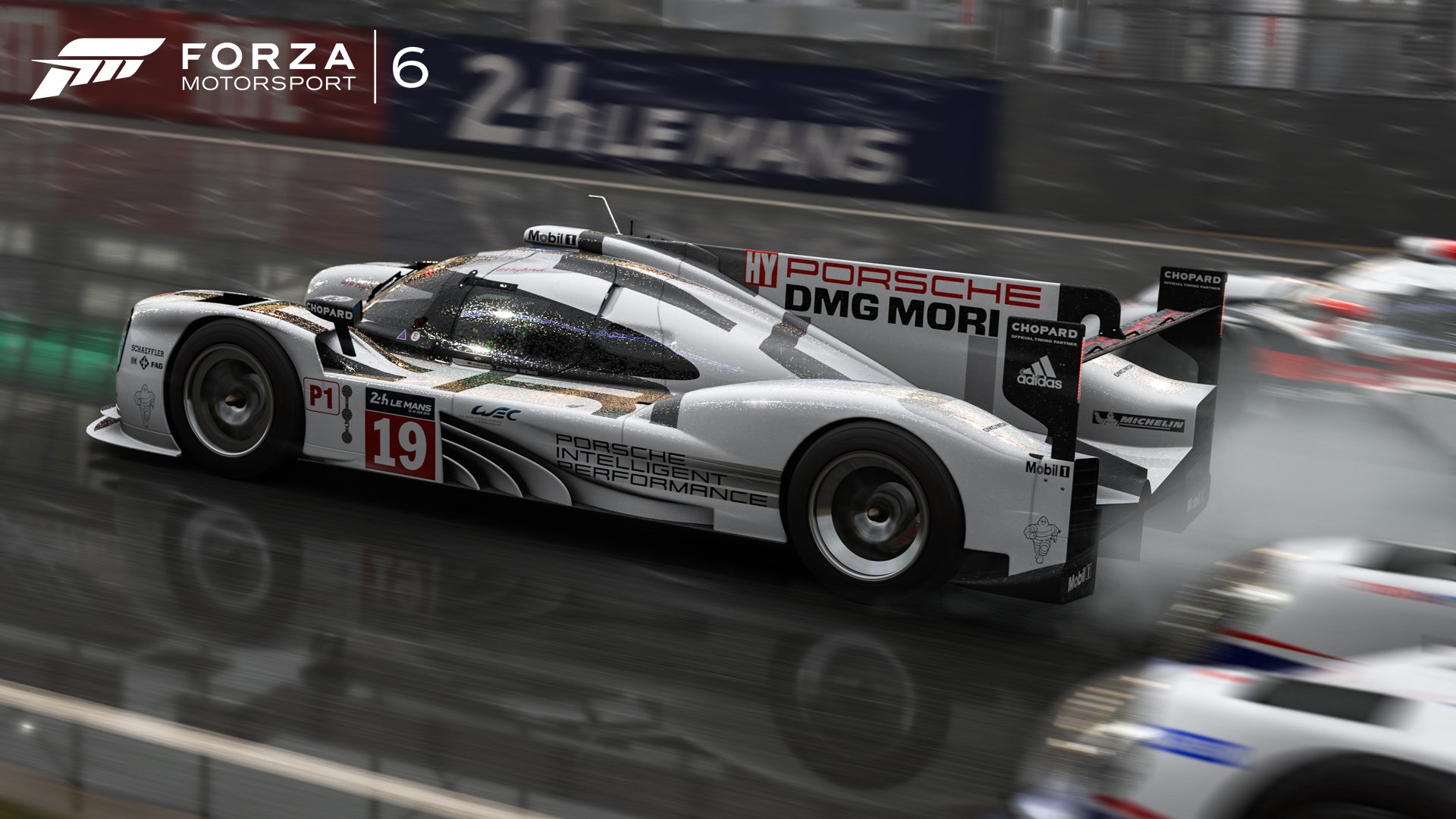 Download Race Car LMP1 Porsche 919 Hybrid Video Game Forza Motorsport 6 HD Wallpaper