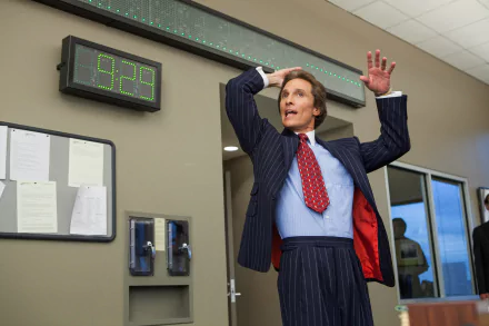 Matthew McConaughey Mark Hanna movie The Wolf of Wall Street HD Desktop Wallpaper | Background Image