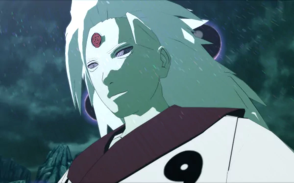 HD wallpaper featuring Madara Uchiha as Jinchūriki from the video game Naruto Shippuden: Ultimate Ninja Storm 4, showcasing his iconic look and powerful aura.