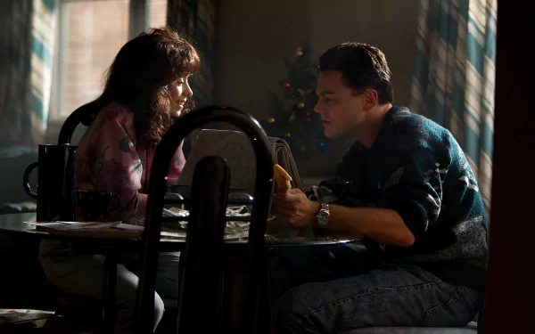 Cristin Milioti Teresa Petrillo Leonardo Dicaprio Jordan Belfort movie The Wolf of Wall Street HD Desktop Wallpaper | Background Image
