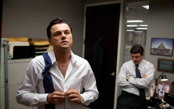 Agent Patrick Denham Kyle Chandler Leonardo Dicaprio Jordan Belfort movie The Wolf of Wall Street HD Desktop Wallpaper | Background Image