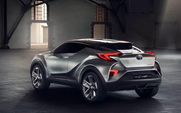 Vehicles Toyota C-HR Toyota Car SUV Concept Car Silver Car HD Wallpaper | Background Image