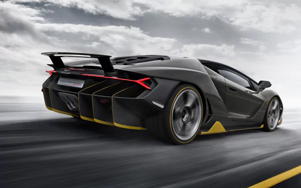 silver car car supercar Lamborghini vehicle Lamborghini Centenario HD Desktop Wallpaper | Background Image