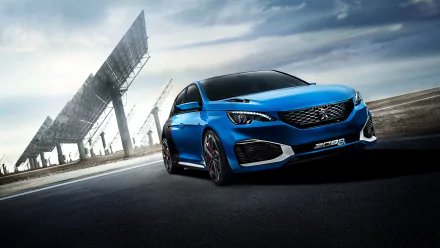 Peugeot 308 R compact car car Peugeot vehicle Peugeot 308 HD Desktop Wallpaper | Background Image