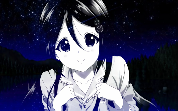 Anime Myriad Colors Phantom World Reina Izumi Black Hair HD Wallpaper | Background Image