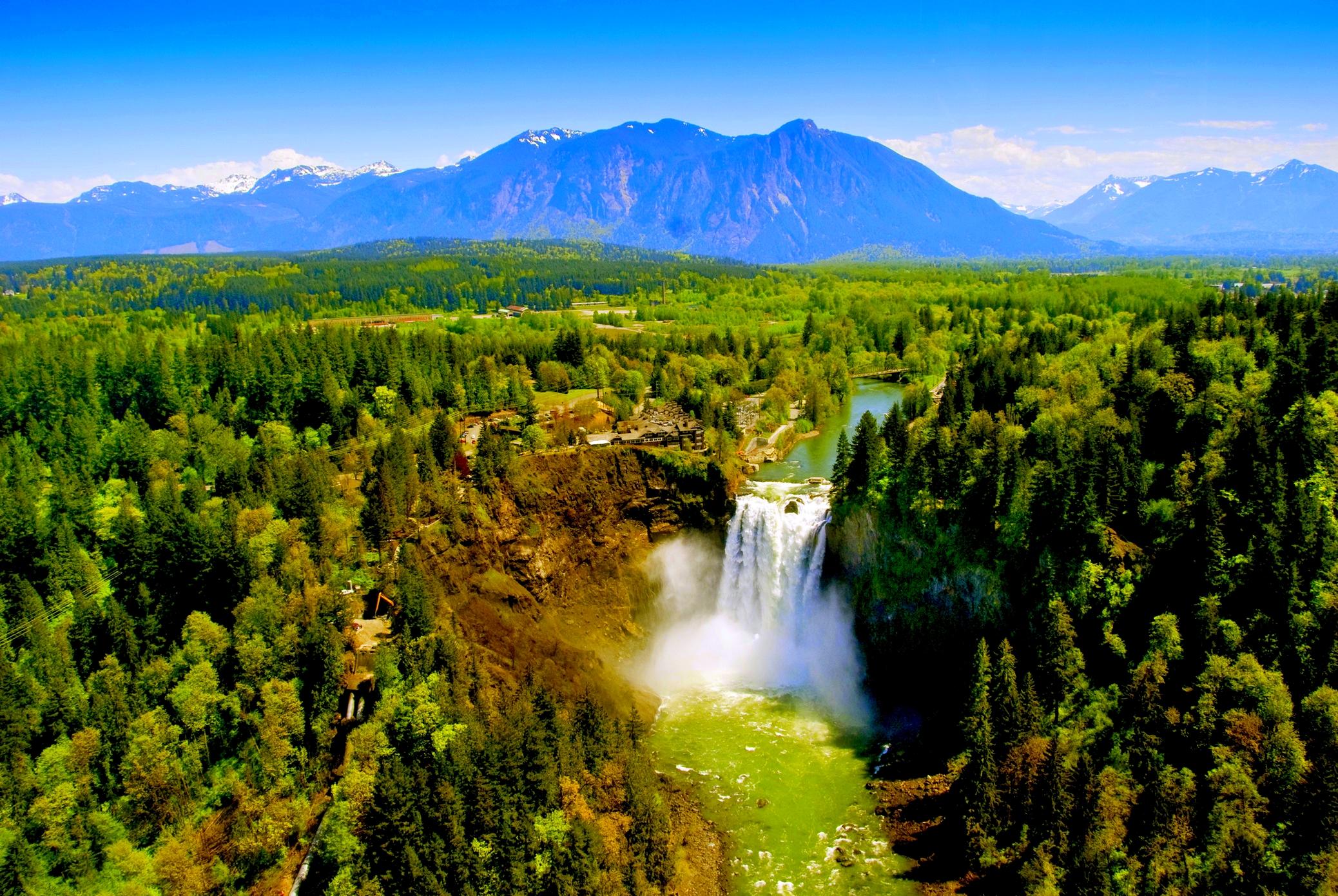 Earth Snoqualmie Falls HD Wallpaper | Background Image