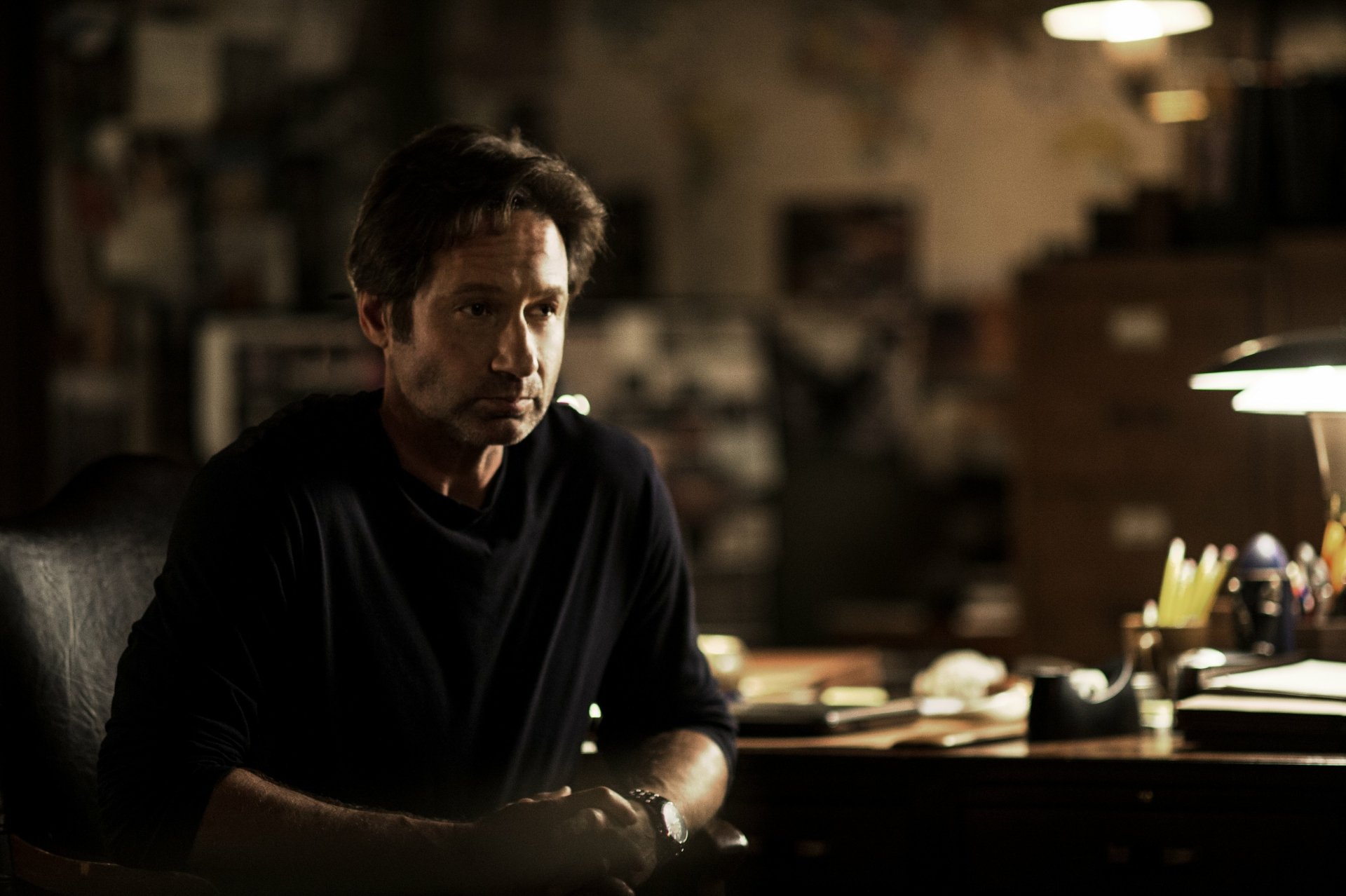 Download David Duchovny Fox Mulder TV Show The X-Files 4k Ultra HD Wallpaper