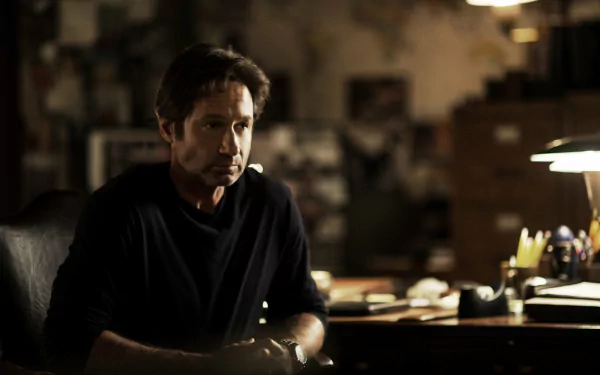 David Duchovny Fox Mulder TV Show The X-Files HD Desktop Wallpaper | Background Image