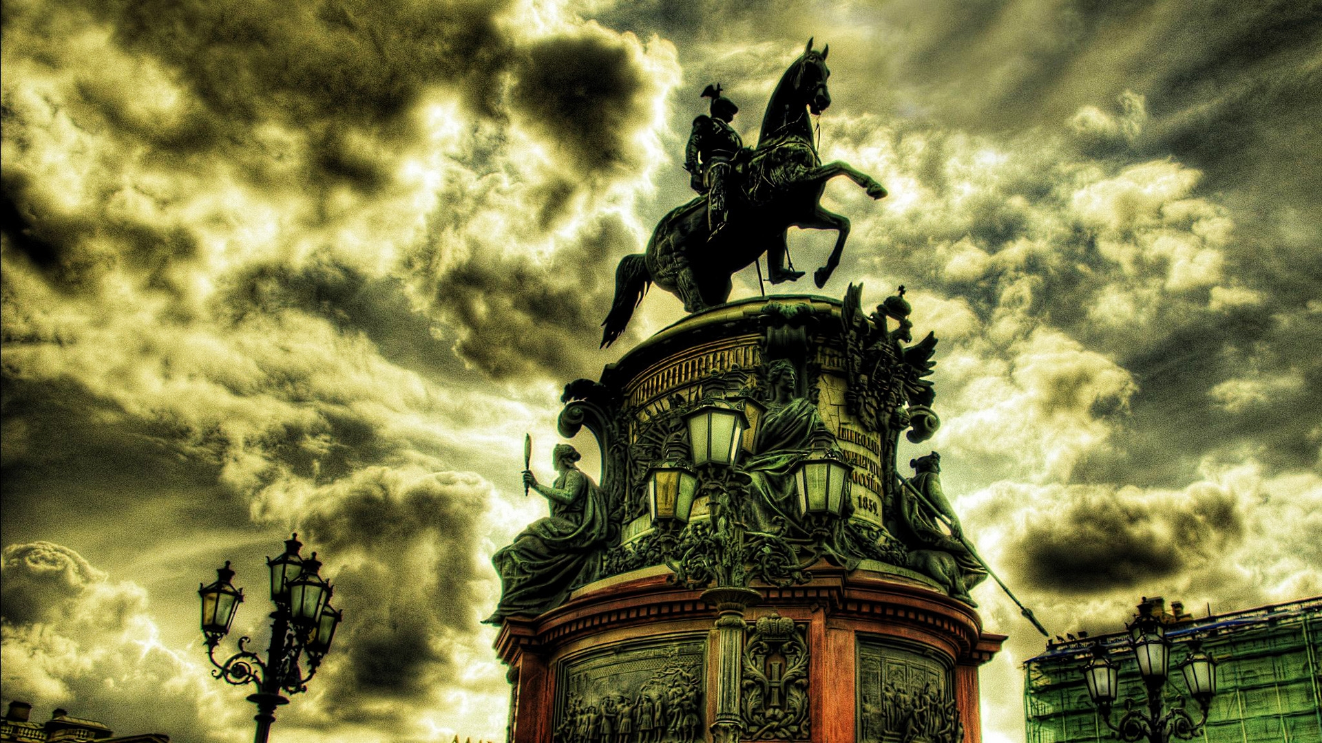 Man Made Statue HD Wallpaper | Background Image