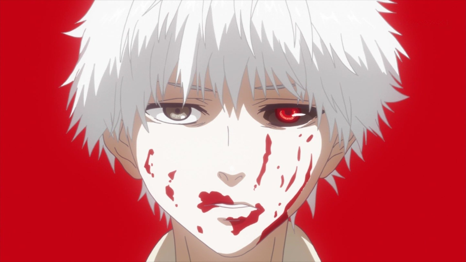 Ken Kaneki With White Hair Live Wallpaper