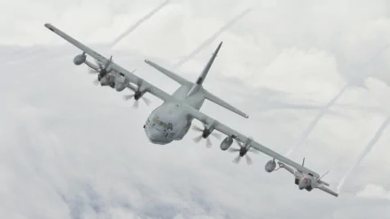 transport aircraft aircraft military Lockheed Martin C-130J Super Hercules HD Desktop Wallpaper | Background Image