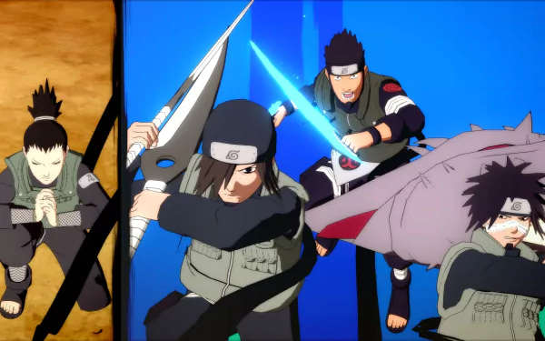  Asuma, Shikamaru, Izumo, Kotetsu