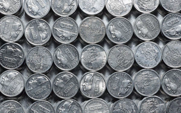 money silver peseta man made coin HD Desktop Wallpaper | Background Image