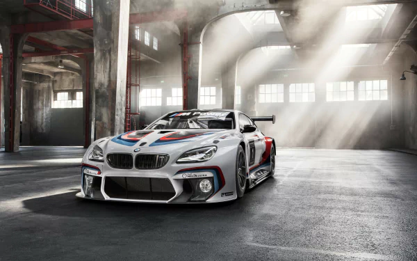 car race car BMW BMW M6 vehicle BMW M6 GT3 HD Desktop Wallpaper | Background Image