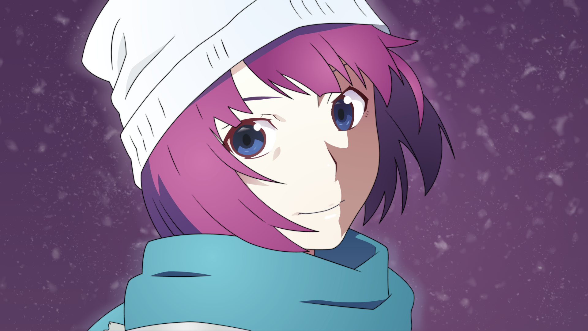 Download Hitagi Senjōgahara Anime Monogatari (Series) HD Wallpaper by Sn4cks