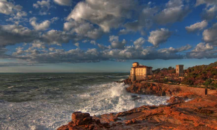  Boccale Castle in Livorno, Italy