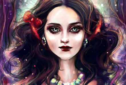  Painting of a Girl by manulys