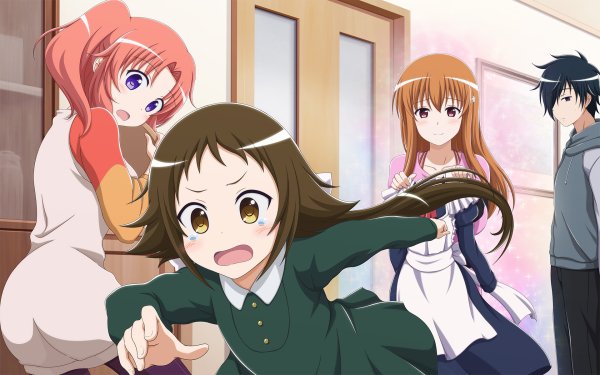 Anime Engaged to the Unidentified Kobeni Yonomori Hakuya Mitsumine Mashiro Mitsumine Benio Yonomori HD Wallpaper | Background Image