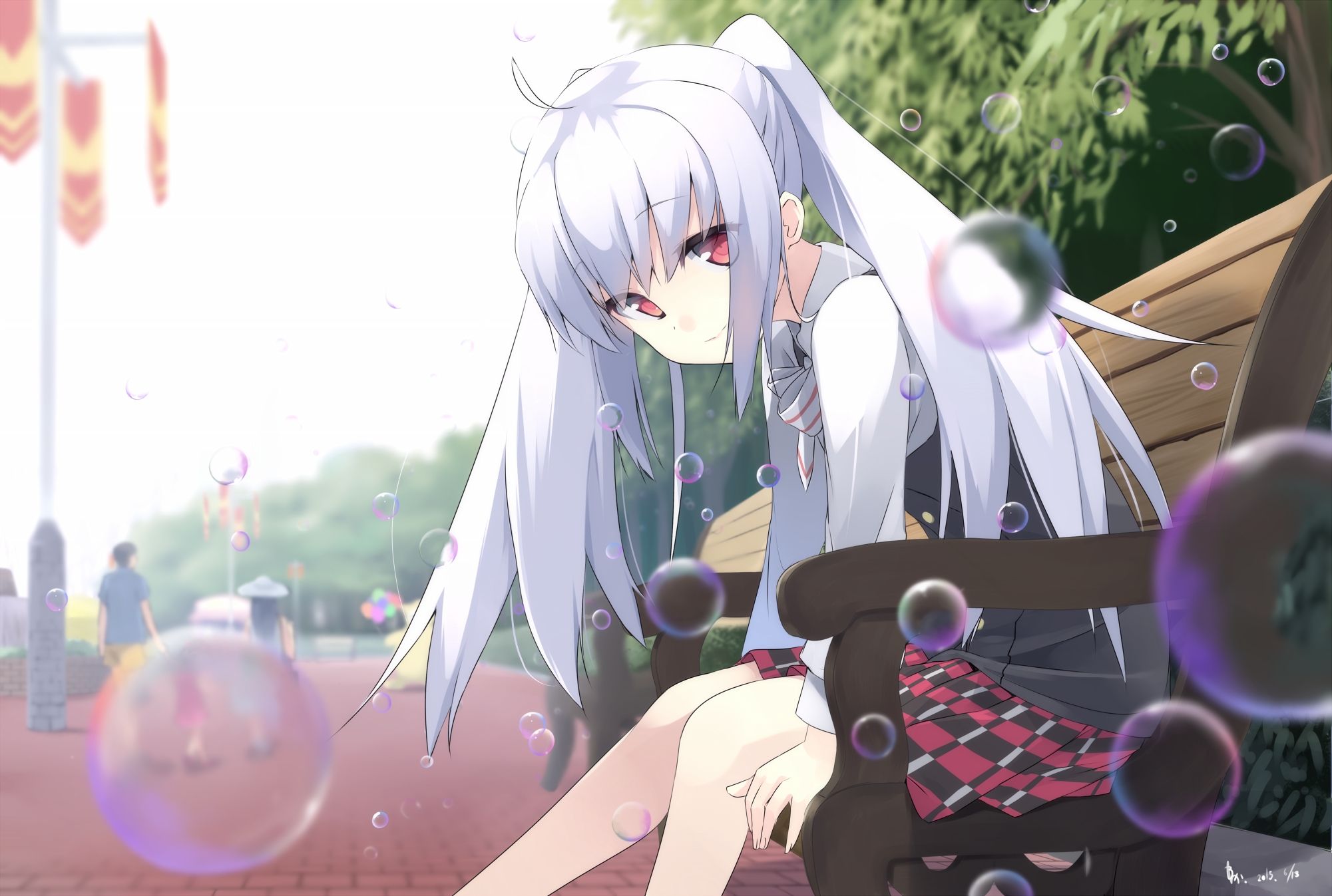 Plastic Memories HD Wallpaper by まかだみぁ