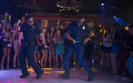Ryan Davis Jake Johnson Justin Chang Damon Wayans Jr. movie Let's Be Cops HD Desktop Wallpaper | Background Image