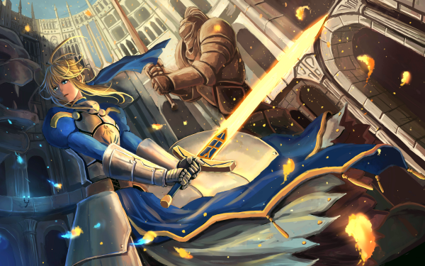 Anime Fate/Stay Night Fate Series Saber HD Wallpaper | Background Image
