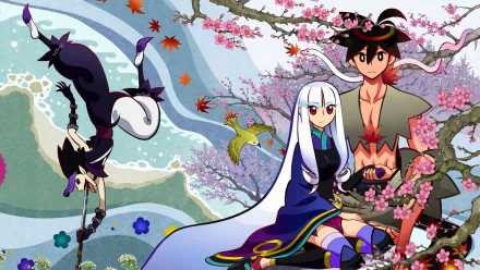 Togame (Katanagatari) Shichika Yasuri Anime Katanagatari HD Desktop Wallpaper | Background Image