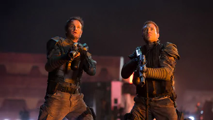 Jai Courtney Jason Clarke movie Terminator Genisys HD Desktop Wallpaper | Background Image