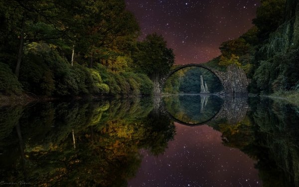 Man Made Devil's Bridge Bridge Germany HD Wallpaper | Background Image