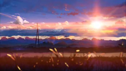 Anime 5 Centimeters per Second HD Desktop Wallpaper | Background Image