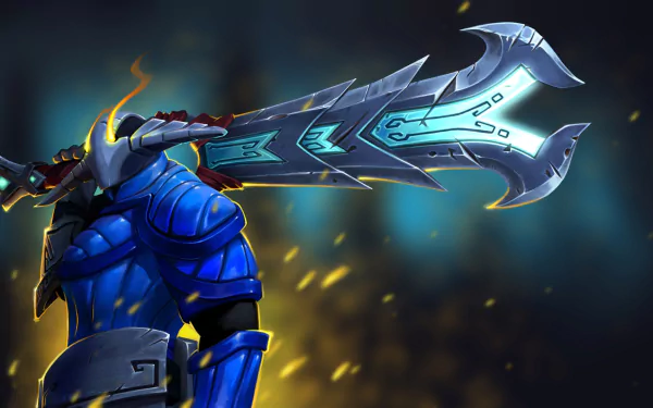 armor warrior sword Sven (DotA 2) video game DotA 2 HD Desktop Wallpaper | Background Image