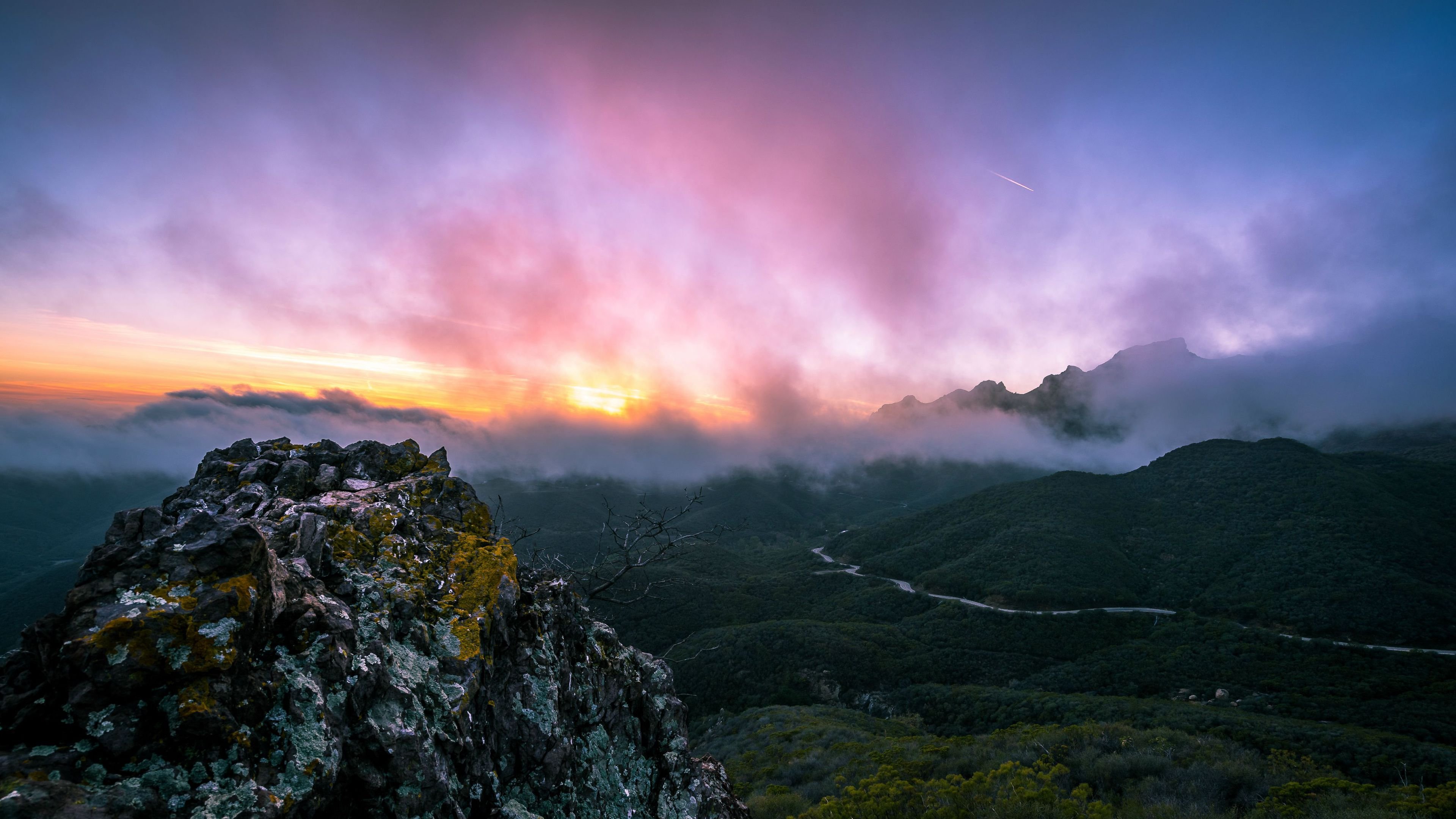 121330 Foggy Clouds Mountains 4K  Rare Gallery HD Wallpapers