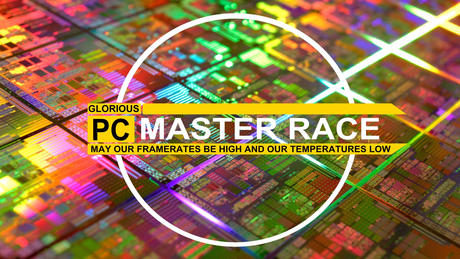 glorious pc gaming master race wallpaper