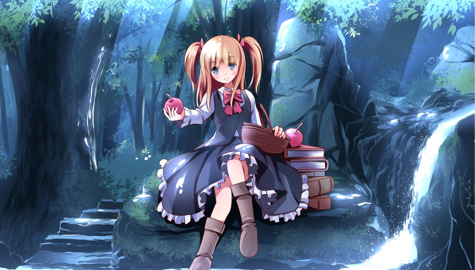 Download Anime Original HD Wallpaper by りすたる