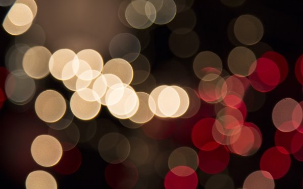 Artistic Bokeh Red White Circle Photography Light HD Wallpaper | Background Image